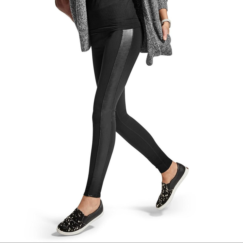 NWT athleta tux metro high rise legging, black and